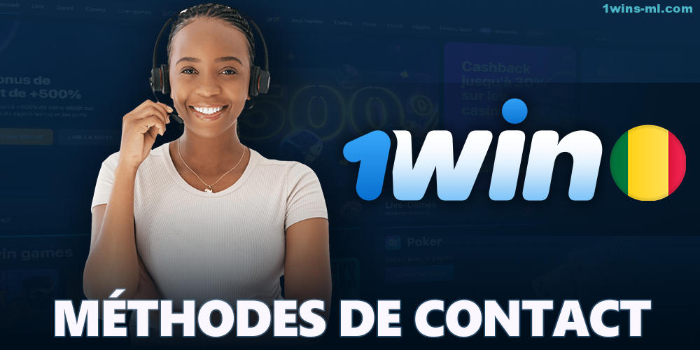 Méthodes pour contacter 1Win Soutien au Mali