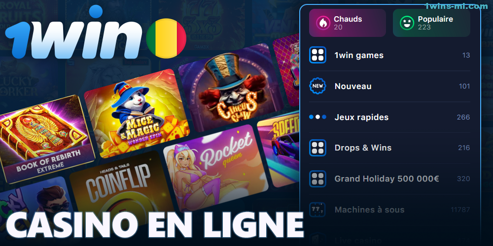 1Win Casino en ligne au Mali