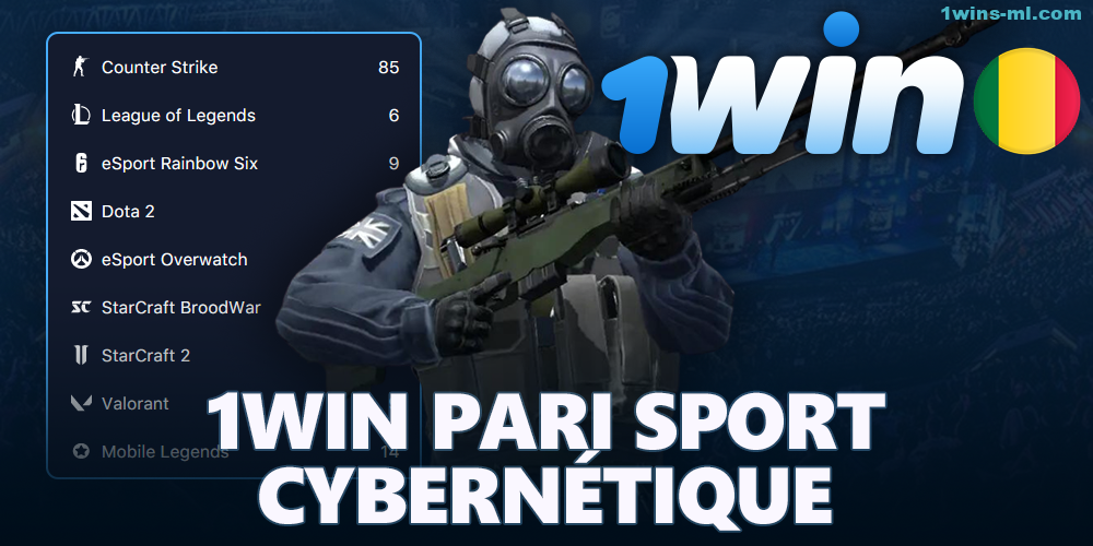 1Win cyber paris sportifs au Mali