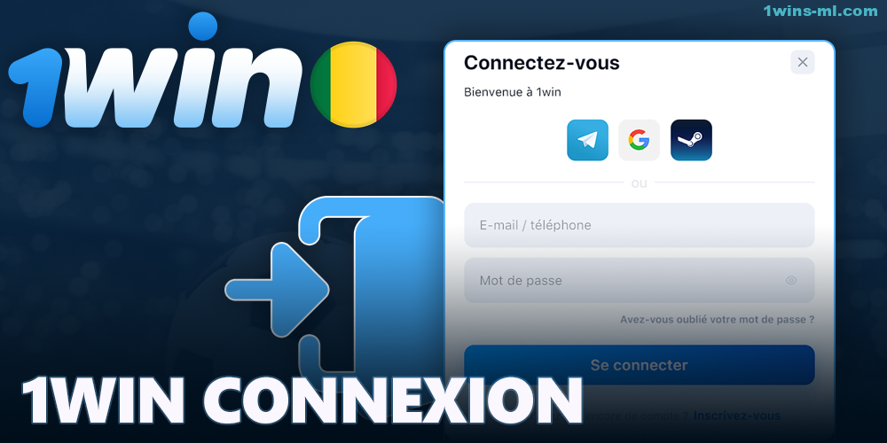 Connectez-vous à votre compte 1Win Mali