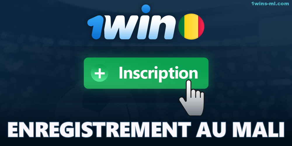 Enregistrement d'un compte sur 1Win au Mali