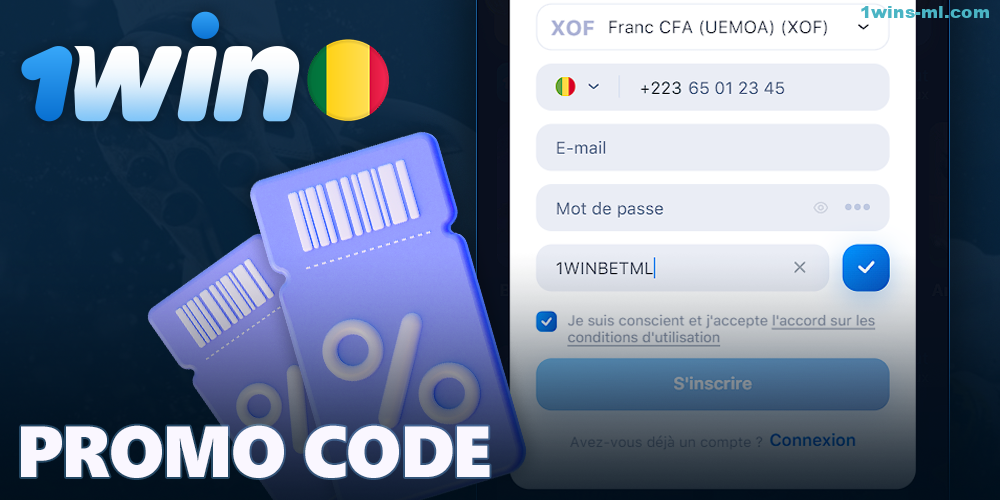 Utilisez le code promo 1Win dans l'application mobile