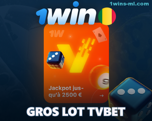 Les jackpots de TVBet sur 1Win