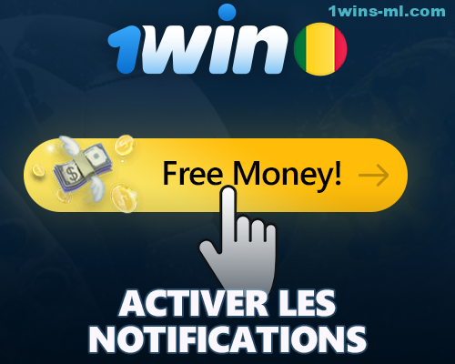 Bonus pour les notifications activées sur 1Win