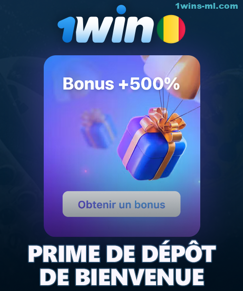 Bonus pour le premier dépôt chez 1Win Mali