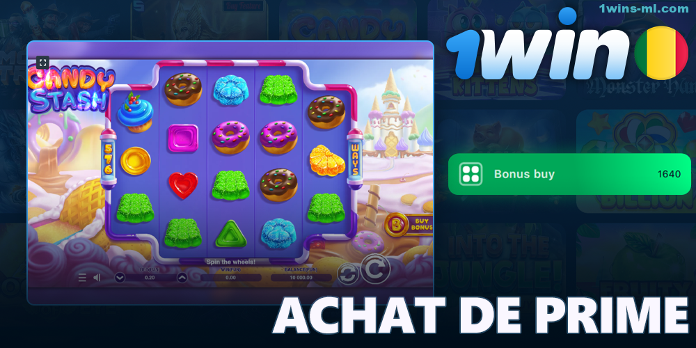 Catégorie de jeux avec bonus d'achat sur le casino en ligne 1Win