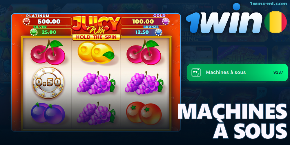 Jouer aux machines à sous sur le casino en ligne 1Win