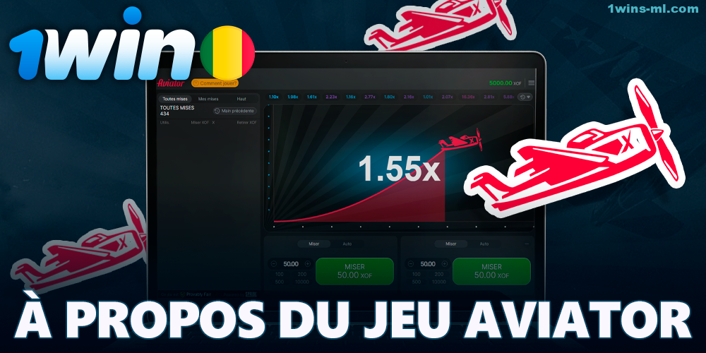 À propos du jeu Aviateur sur 1Win