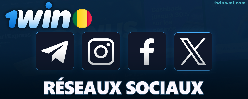 Suivez 1Win sur les réseaux sociaux