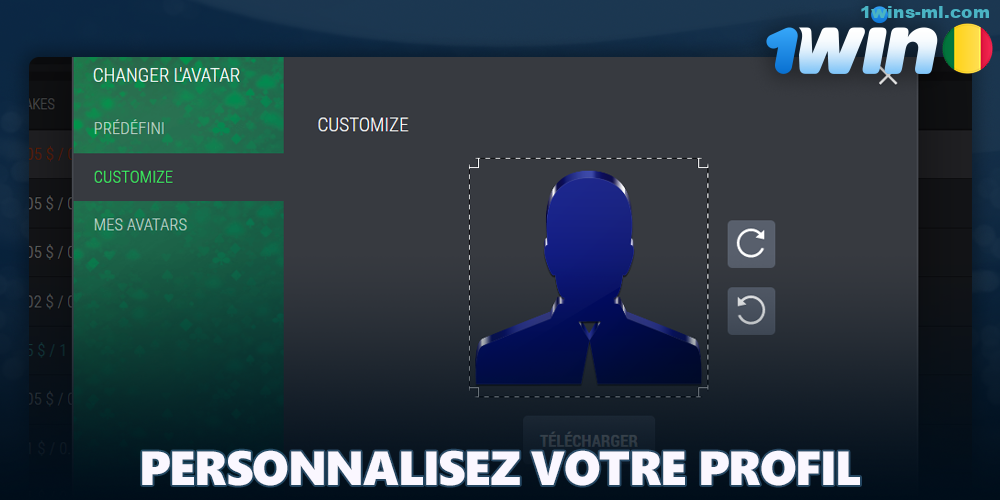Configurez votre profil pour jouer au poker sur 1Win